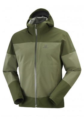 Salomon OUTRACK 2.5L JACKET M OLIVE NIGHT/Forest
